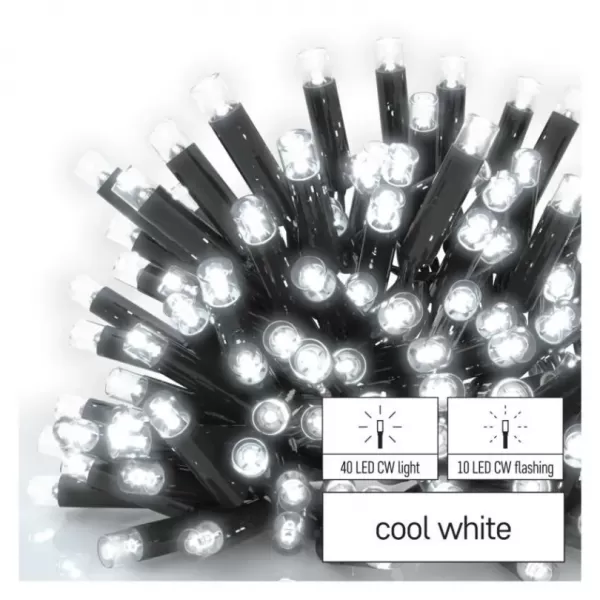 EMOS D2CC03 PROFI-CONN ICICLE 50LED 3M-BLACK-světýlka