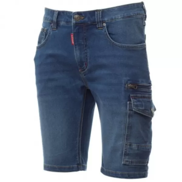 Bermudy pánské WEST SHORTS vel. 42 modrá DENIM 08003