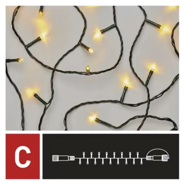 EMOS D1AW02 CONNECT ICICLE 50LED 5M IP44-světýlka