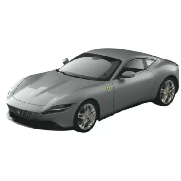 Bburago - RACE+PLAY, Ferrari Roma, šedá metalíza, 1:24