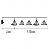 EMOS D3AC08 150LED NANO FIREWORKS GREEN-osvětlení vánoční