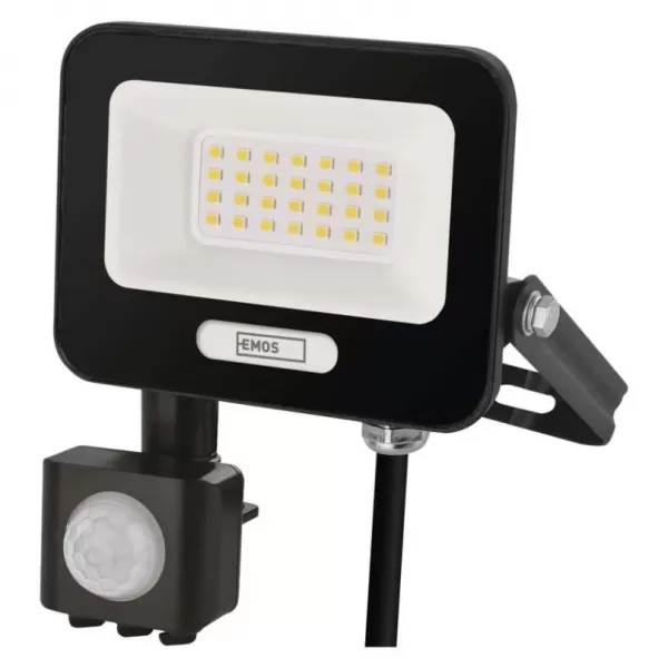 EMOS LED reflektor GLARO Č 20W 2000lm IP54 NW PIR ZS2324B