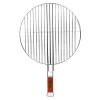 Mřížka gril.dvojitá chrom pr.41cm