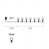 EMOS Řetěz vánoční 100LED XMAS CHERRY 5M IP20 WW /ZYK0205/