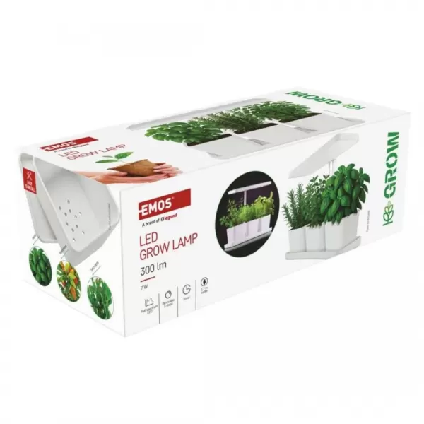 EMOS LED GROW pěstební lampa na bylinky Z7904