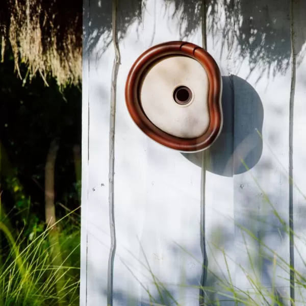 Budka ptačí-Organic bird house-chestnut brown 25cm