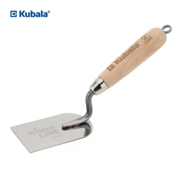 KUBALA Lžíce štukatérská nerez š.60mm,dřevěná rukojeť WOOD LINE