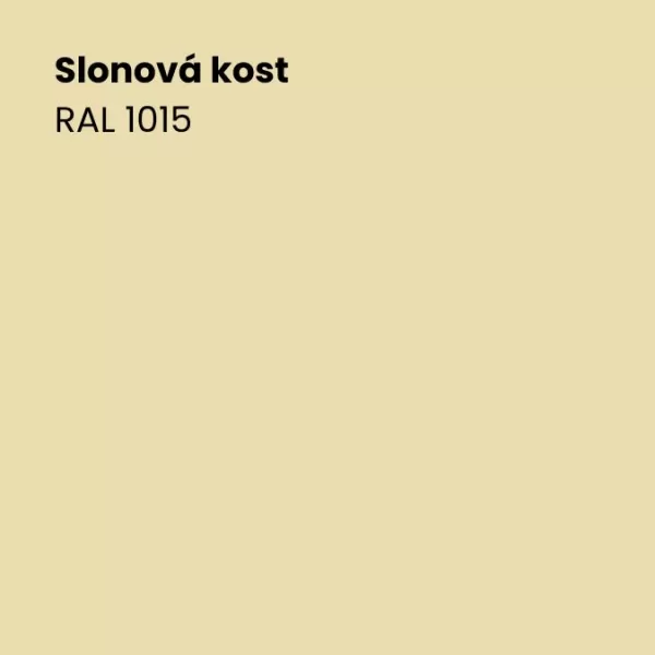 Alkyton hladký lesklý RAL 1015 - slonová kost světlá, 250ml