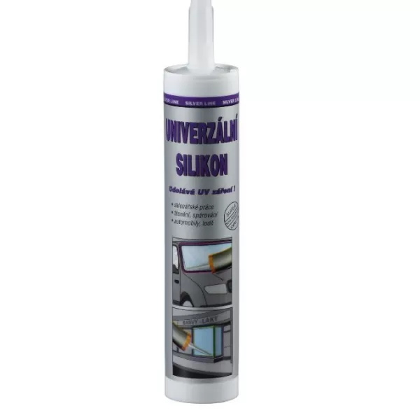 DENB Silikon univerzální 280ml šedý SL