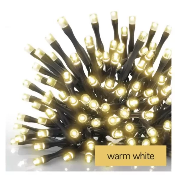 EMOS 40LED XMAS 3AA IP44 2,8m WW D4FW01