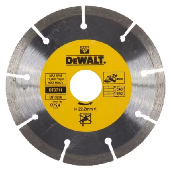 DEWALT DIA kotouč beton,cihly 125/22,2 DT3711