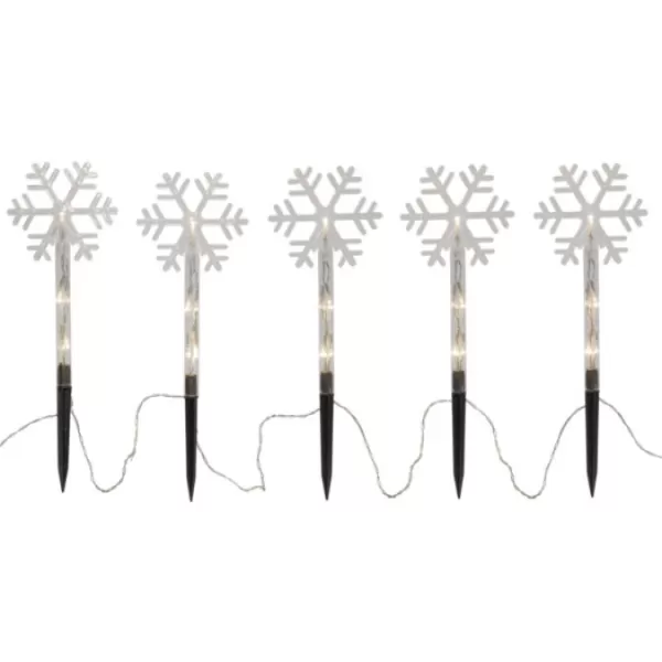 NIPEKO Vločky 25cm LED bat.timer