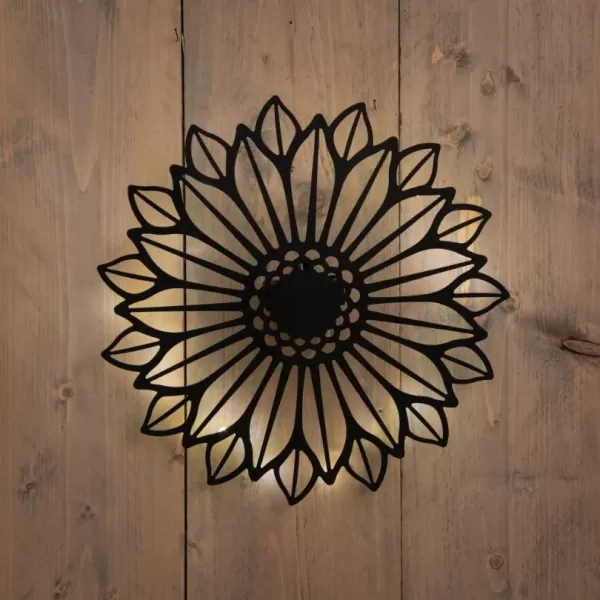 NIPEKO LED solár.metal TB 1xAA 38x38cm