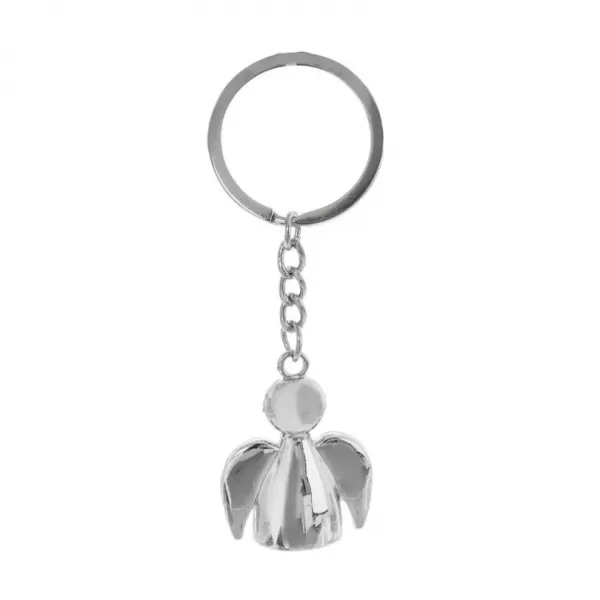 Klíčenka kov anděl Díky, že jsi 3x1x9,5 cm