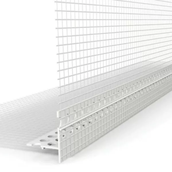 Lišta LT nadokenní profil s okapničkou nepřiznanou PVC 2,0 m