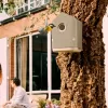 Budka ptačí-Cosy bird house-mushroom beige 18cm
