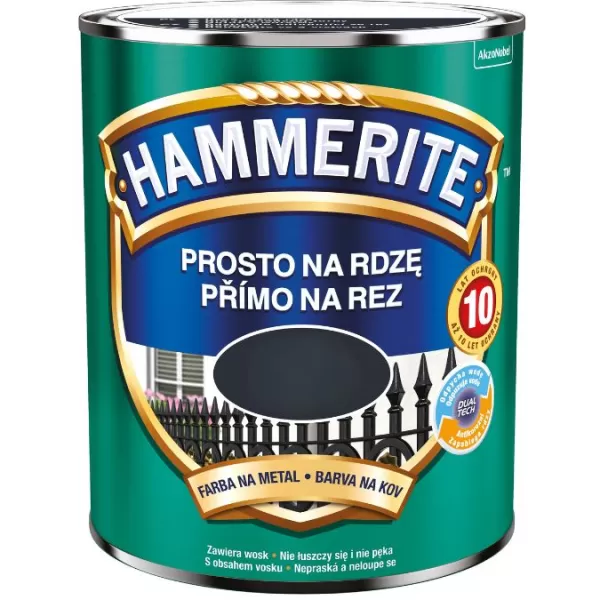 HM přímo na rez matný grafit 0,7l