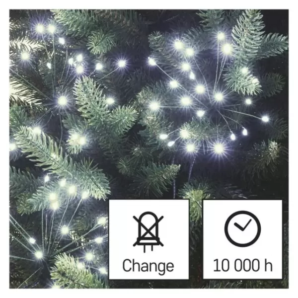 EMOS D3AC08 150LED NANO FIREWORKS GREEN-osvětlení vánoční
