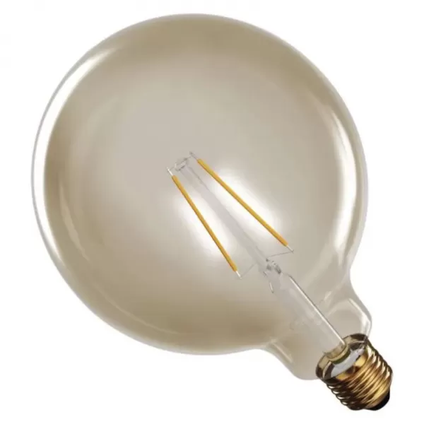 EMOS LED žárovka Vintage G125/E27/4,5W (40W)/420lm/teplá bílá Z58032