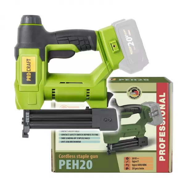 PROCRAFT Aku sponkovačka PEH20bb ( bez baterie a nabíječky)