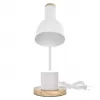 EMOS Stolní lampa POPPY na žárovku E27, bílá