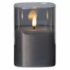 NIPEKO Svíce LED kouř. hranatá 13cm