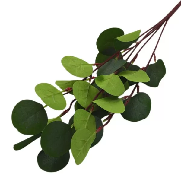 Dekorace - Měsíčnice 30listů 37cm zelená