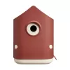 Budka ptačí-Cosy bird house-tuscan red 18cm