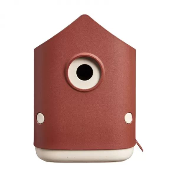 Budka ptačí-Cosy bird house-tuscan red 18cm