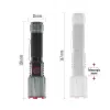 EMOS LED nabíjecí kovová svítilna 1200 lm, 2200 mAh P3121