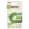 EMOS Nabíječka baterií GP Eco E221+2xAA REC 2100 B50224