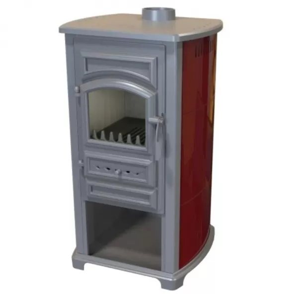 Kamna krbová FORTE ECO bordo 5,4kW na TP