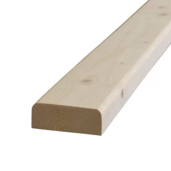 Profil Hoblovaný lavičkový 2xzaoblení 38x90x2000mm