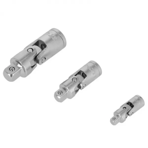 Sada kloubu 3ks , 1/4" 3/8" 1/2" STALCO