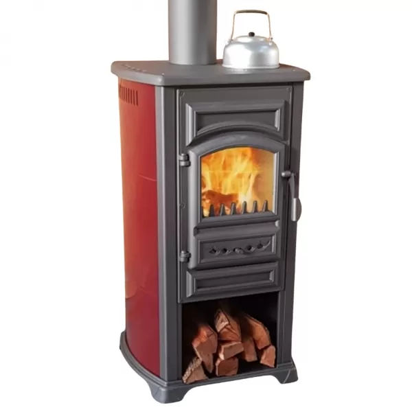 Kamna krbová FORTE ECO bordo 5,4kW na TP