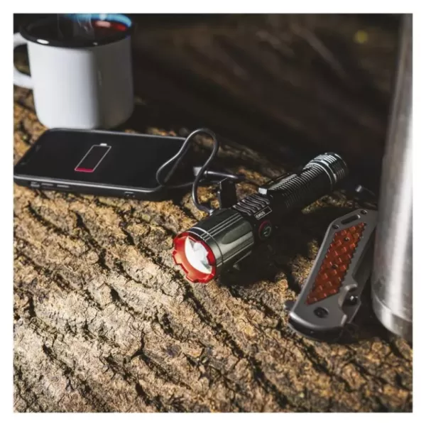 EMOS LED nabíjecí kovová svítilna 1200 lm, 2200 mAh P3121