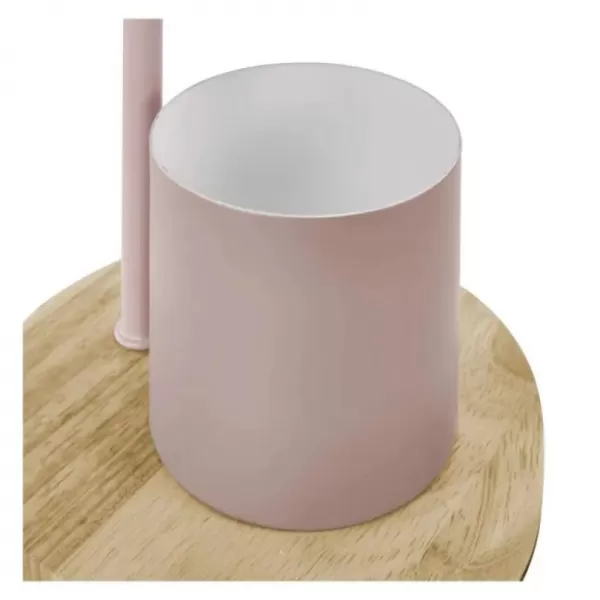 EMOS Stolní lampa POPPY na žárovku E27, růžová