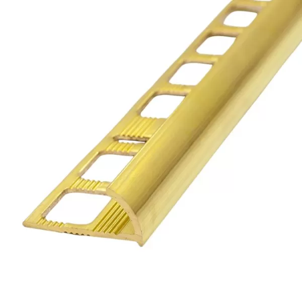 Lišta AL 8mm schodová L přírodní 2,5m