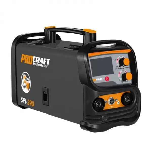 PROCRAFT Kombinovaná invertorová svářečka,Co Flux-trub.drát, MMA TIG lift