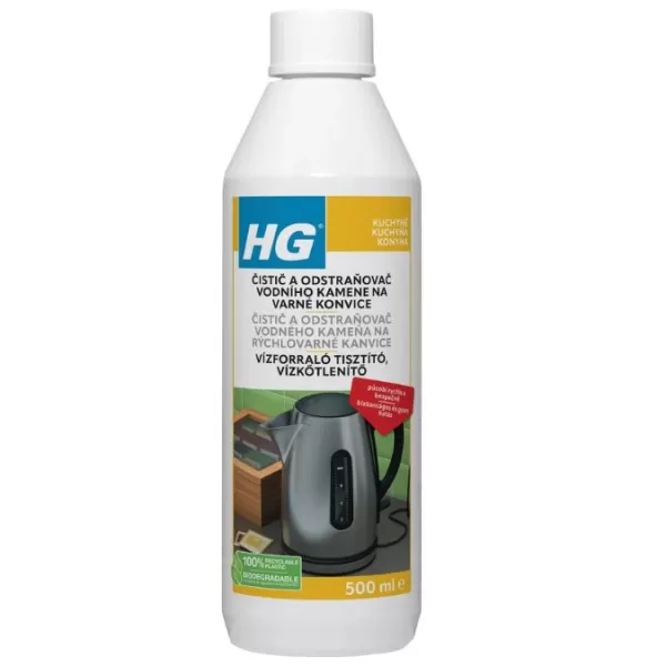 HG Čistič a odstraňovač vodního kamene pro varné konvice 0,5L