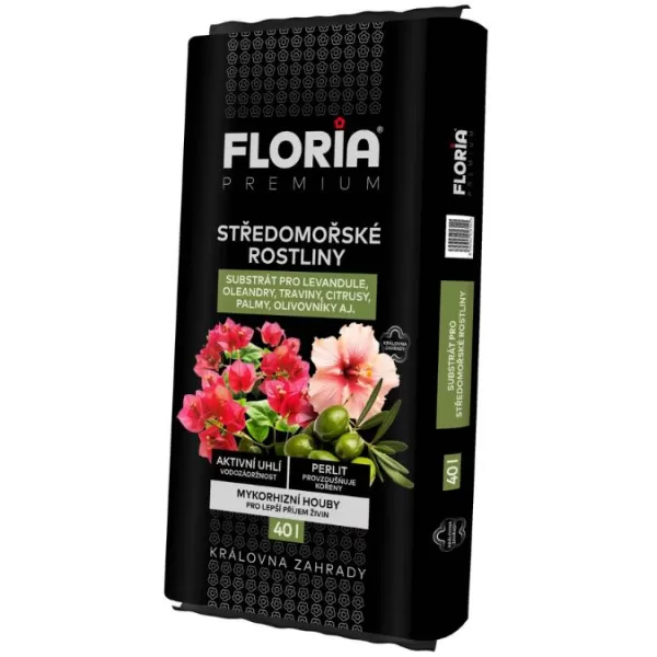 FLORIA Substrát pro středomořské rostliny 40l