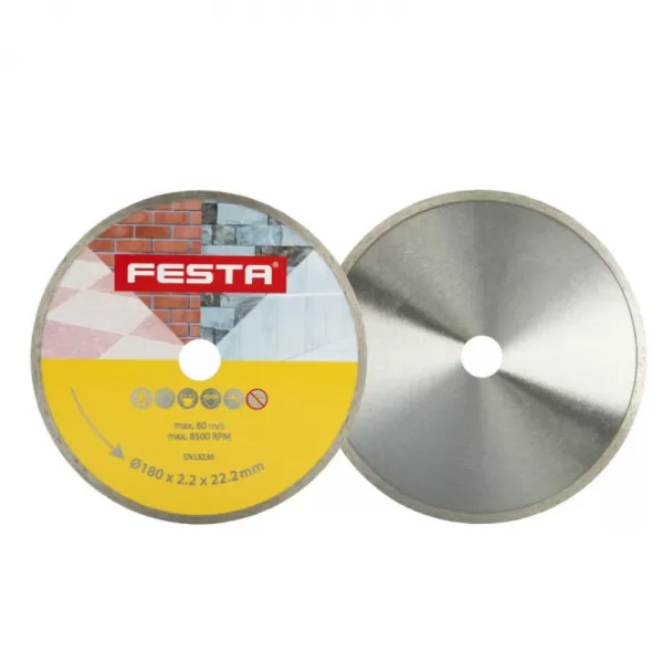 Kotouč diamantový FESTA plný 180x2,4x22,2mm