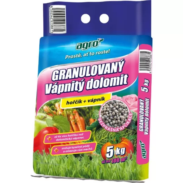 AGRO dolomit Vápnitý gr.pyt. 5kg