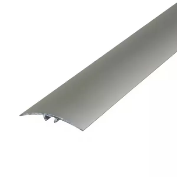 Přechodový samolepící profil drážkovaný 35mm/ 270cm stříbrný samolepící DP08 S
