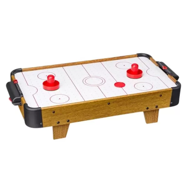 Hra stolní dřevěná - Air hockey