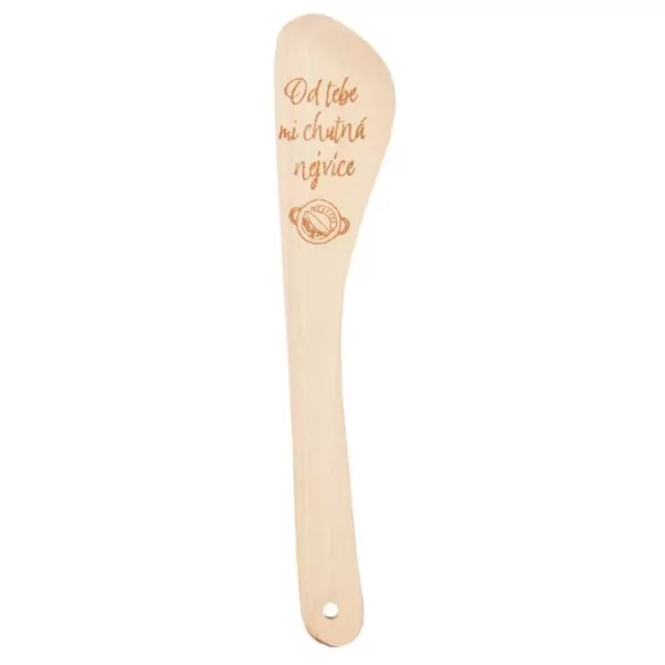 Obracečka dřevo Od tebe 30 cm