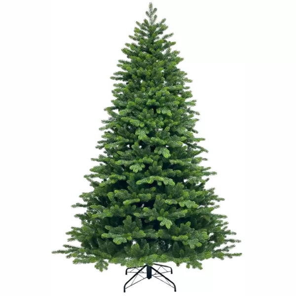Stromek vánoční umělý JEDLE s kov.stojánkem 240cm 1493 větví PE+PVC