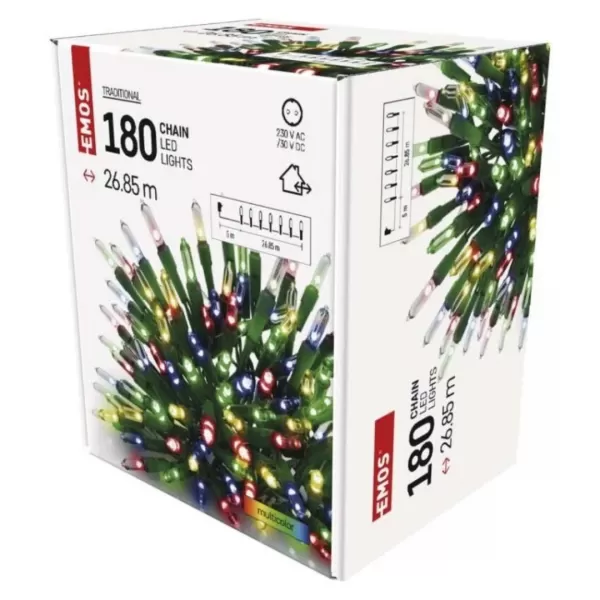 EMOS D4AM13 180LED XMAS TRAD IP44 MC
