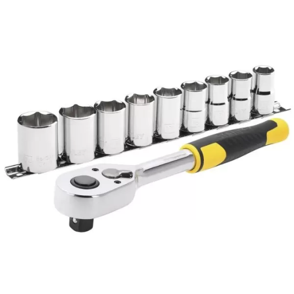 STANLEY Sada hlavic S 1/2" ráčnou STMT82671-0