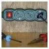 EMOS Prodlužovací kabel 3m/3 zásuvky/s vypínačem/zelený/PVC/1,5mm2